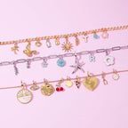 Harper Pearl Plumeria Charm