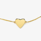 Demi-Fine Engravable Heart Choker