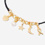 Harper Curb Chain String Bracelet