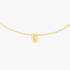 Alphabet Satellite Chain Choker