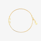 Pavé Initial Chain Bracelet