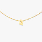 Alphabet Satellite Chain Choker