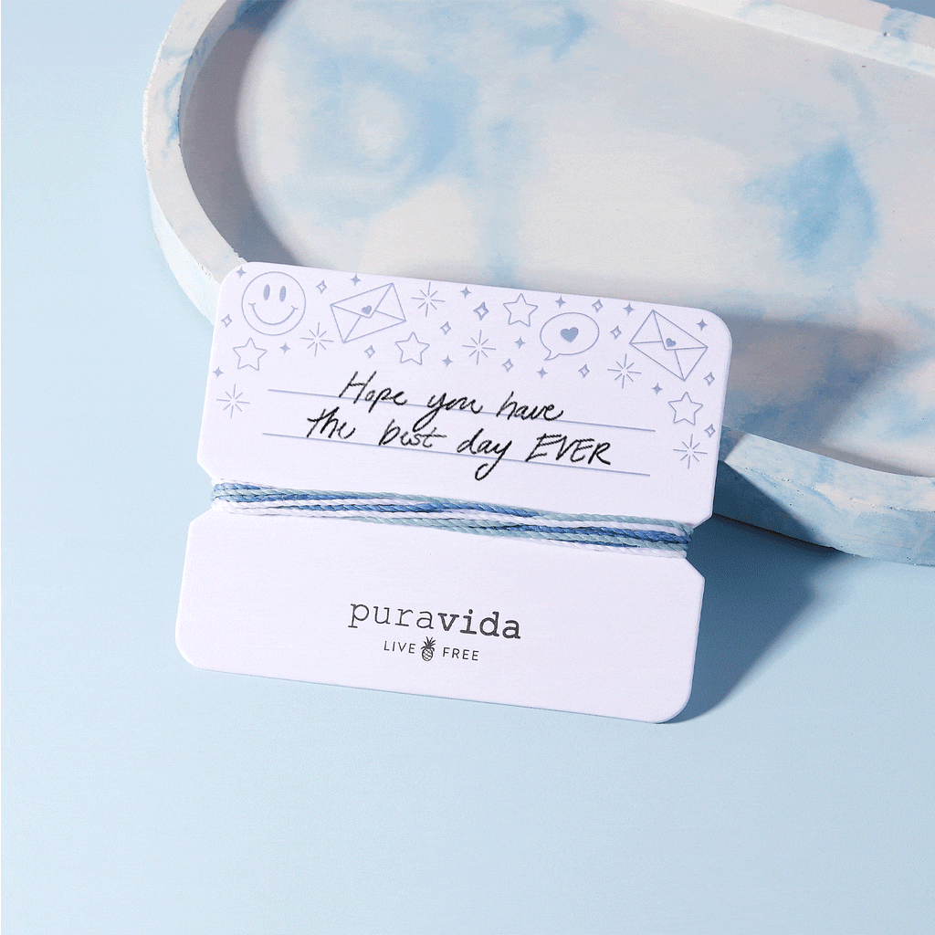 Write Your Own Bracelet Card