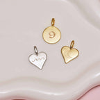 Engravable Heart Harper Charm