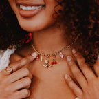 Harper Abstract Heart Charm
