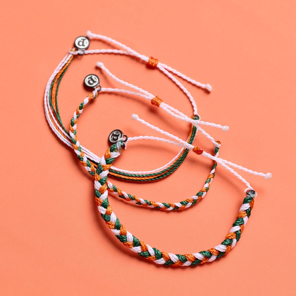 Green. Orange & White Collection
