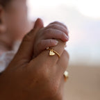 Demi-Fine Engravable Heart Ring