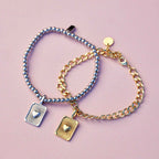 Harper Textured Heart Charm