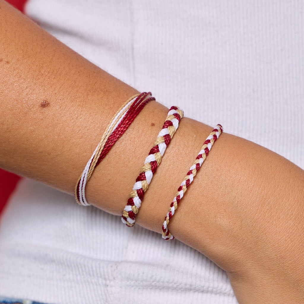 Maroon. Tan & White Collection