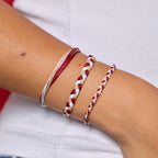 Maroon. Tan & White Collection