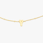 Alphabet Satellite Chain Choker