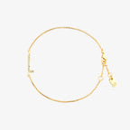 Pavé Initial Chain Bracelet