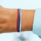 Red. White. & Blue Bracelet