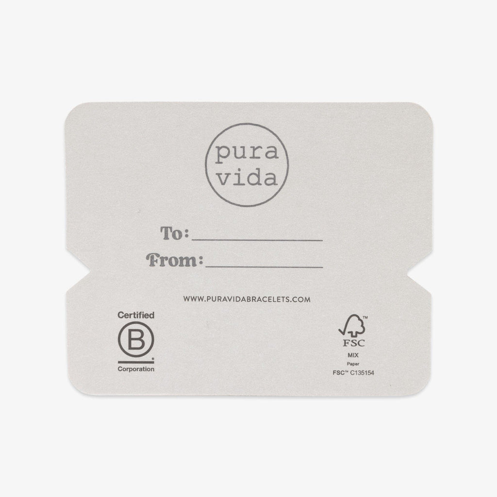#1 Dad Bracelet Card