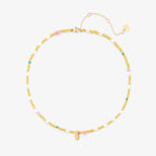Initial Pearl & Seed Bead Choker