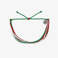 Red. Green & White Bracelet