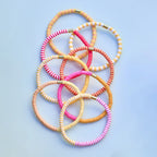 Warm Breeze Stretch Bracelet Set of 8