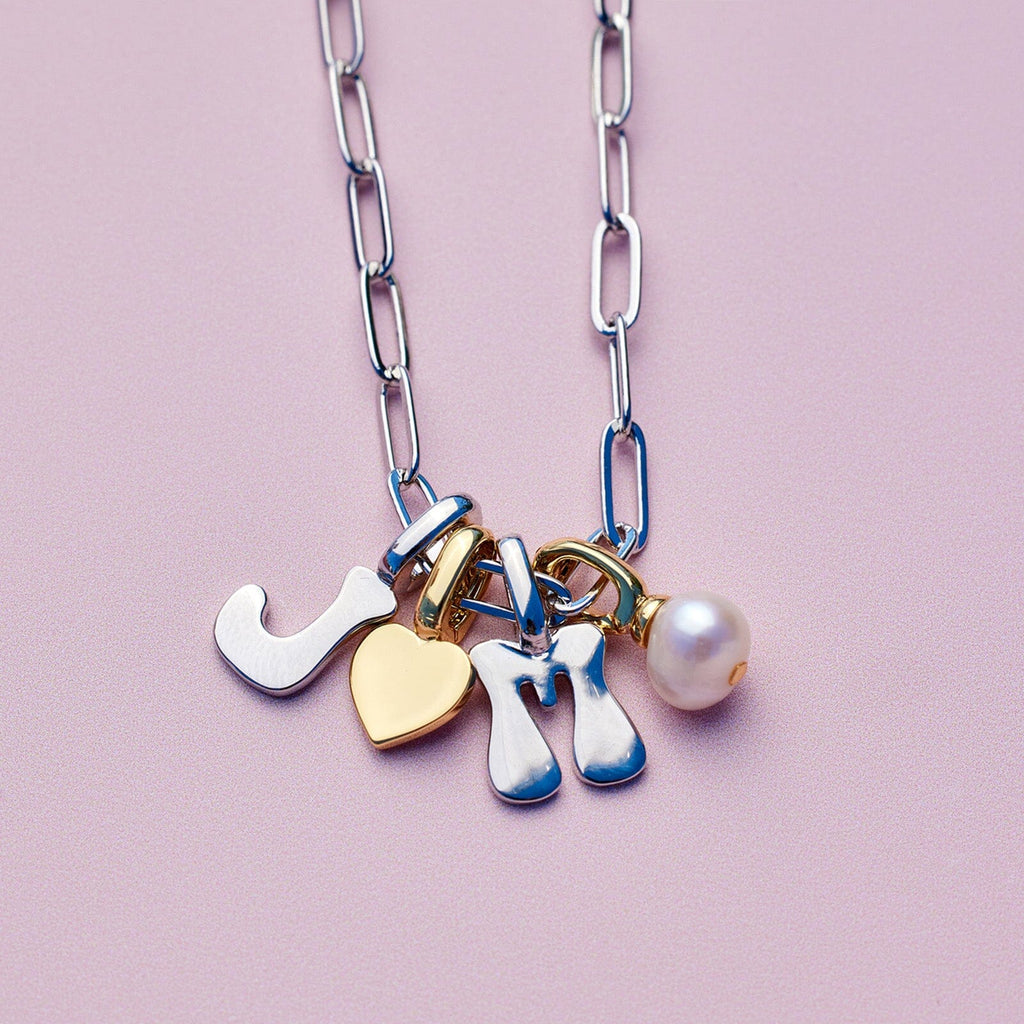 Harper Retro Alphabet Charm